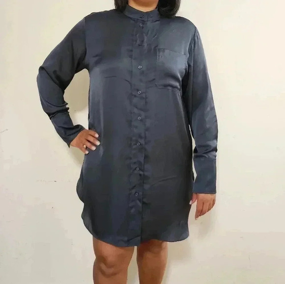 H&M-Oversized Shirtdress - Picture 2 of 9